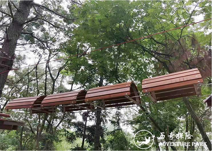 南京野趣国际营地飞越丛林树攀林攀探险项目