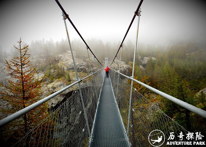 吊桥悬索桥 景观吊桥 景区公园吊桥专业定制 历奇探险设计建造