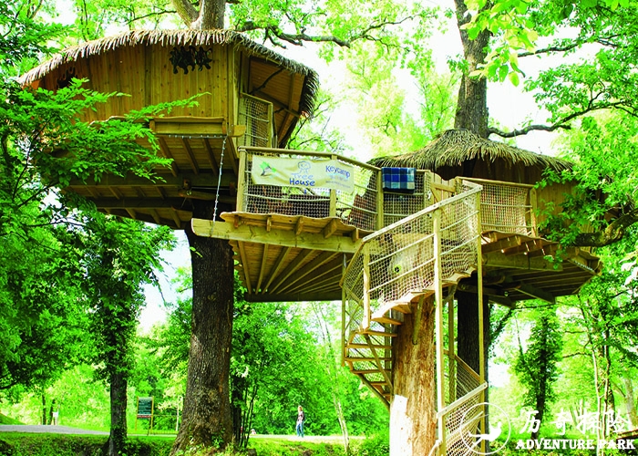 树屋木屋 景区森林公园树屋搭建 历奇探险设计建造