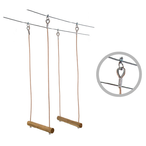 探险公园 悬挂障碍-丛林荡木桥