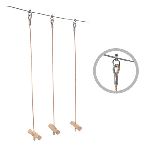 冒险公园 悬挂障碍 天堂的阶梯 - 单吊弓