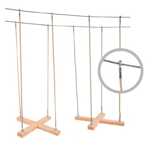 探险公园 悬挂障碍 X形吊桥