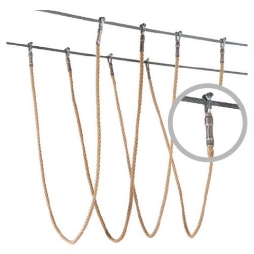 探险公园 悬挂障碍 U型秋千