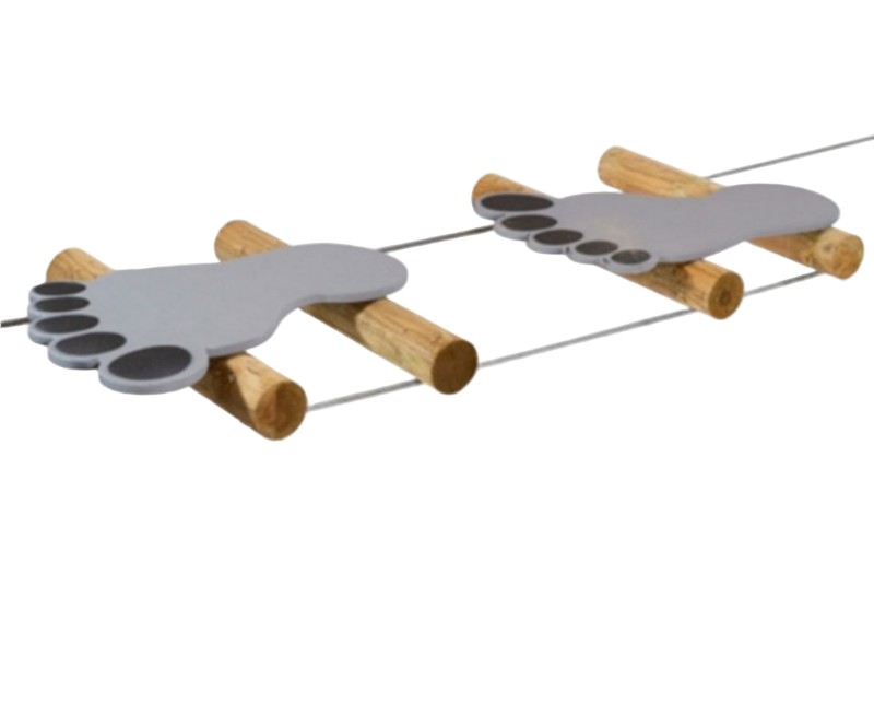 冒险公园 行走障碍 大脚丫桥