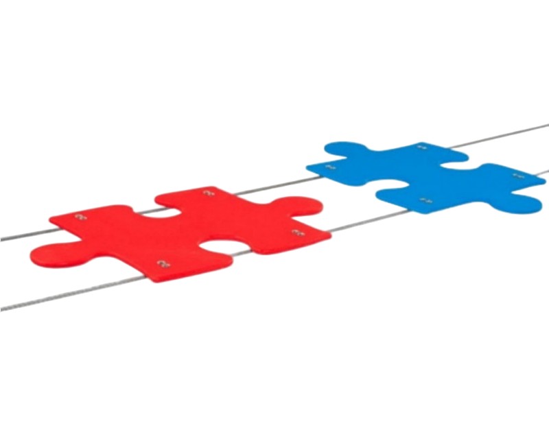 冒险公园 行走障碍 拼图桥