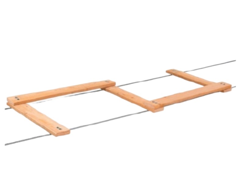 冒险公园 行走障碍 蛇形道桥