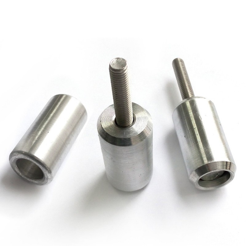 钢丝复合绳爬网铝边扣 连接木框架