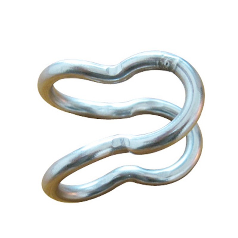 钢丝复合绳攀爬网不锈钢十字扣 攀爬网扣件