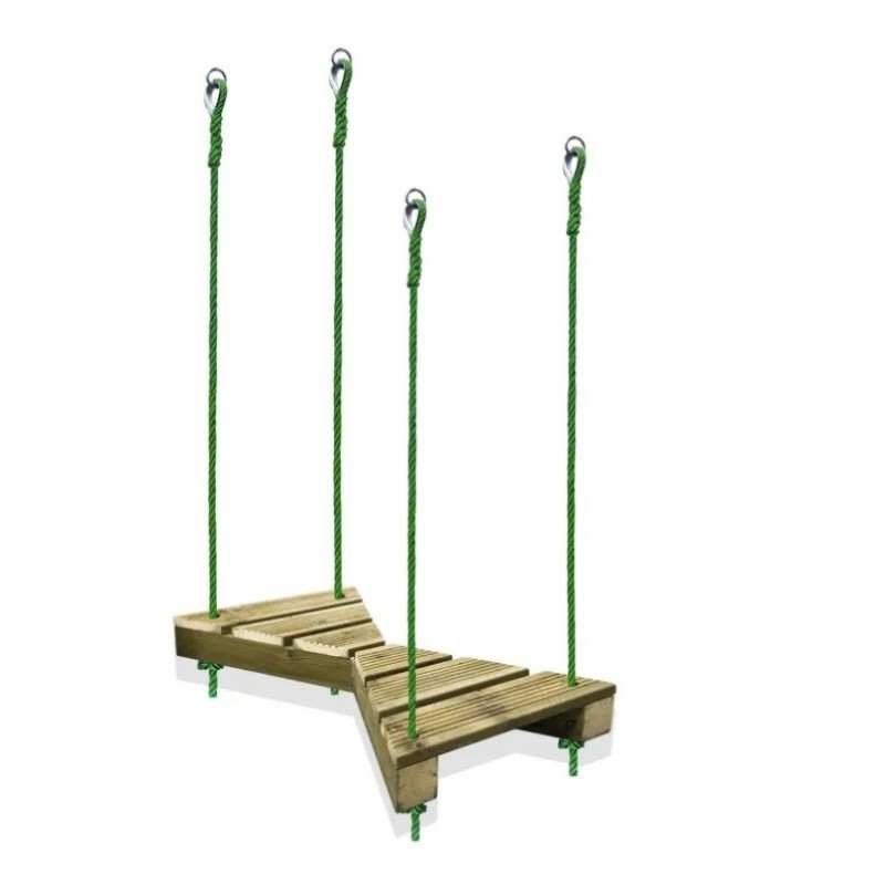 树顶探险乐园 悬挂障碍