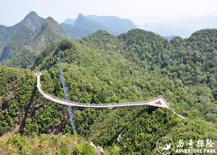 挑战桥 悬索桥旅游景区水上木质吊桥钢丝桥趣桥农庄小区公园园林人行桥景观吊桥