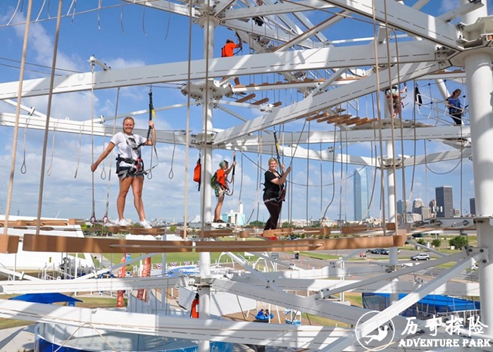 高空荡秋千 跳楼机 历奇攀岩 探险塔游乐设备厂家定制 飞翔冒险塔拓展器材