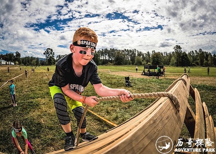 勇士跑儿童障碍赛游艺设施室内外游乐场公园学校历奇探险 