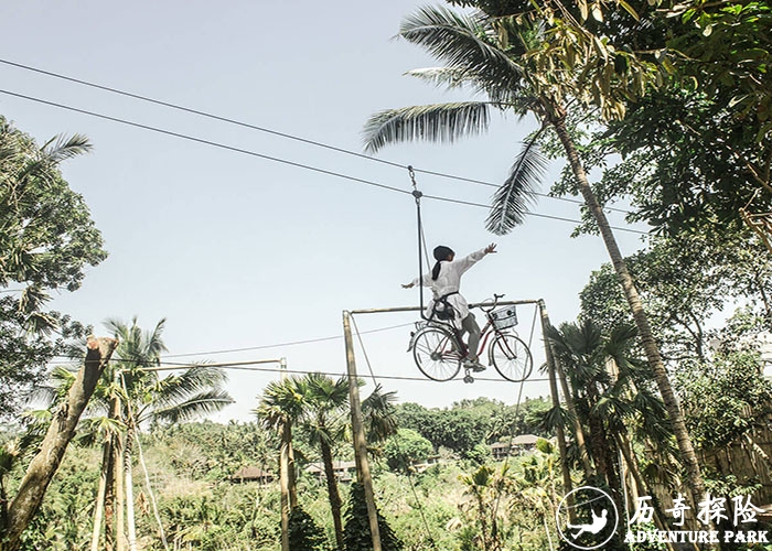 空中自行车 空中单车 森林公园旅游景区高空挑战设施安装建设施工厂家历奇探险